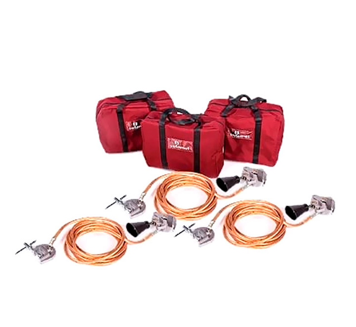 Puesta a tierra – Líneas aéreas de alta tensión cable 150 mm2