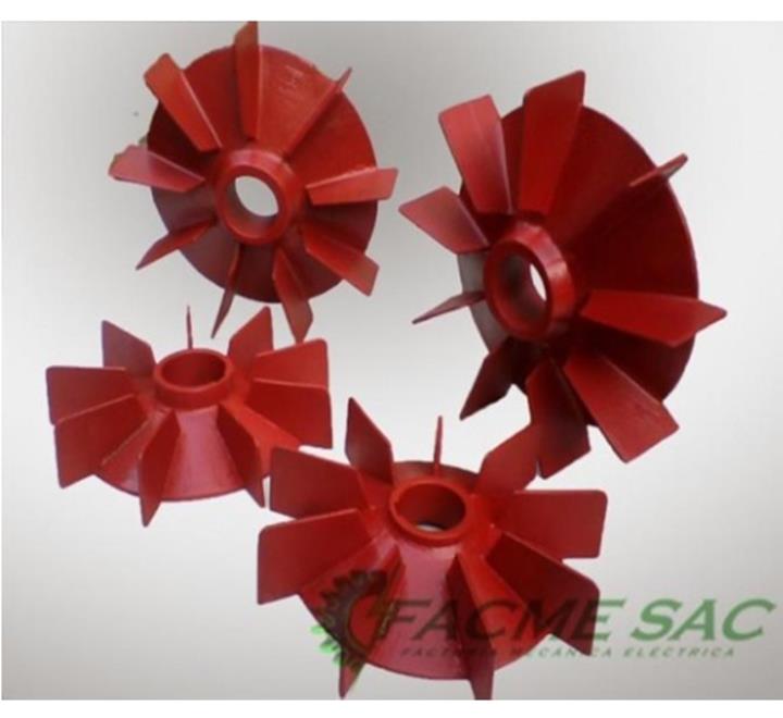 VENTILADORES DE ALUMINIO PARA MOTORES ELECTRICOS