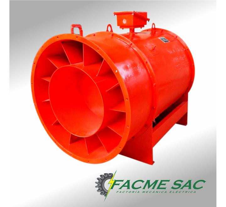 SERVICIO DE MANTENIMIENTO DE VENTILADORES AXIALES MINEROS DE 20,000 CFM HASTA 150,000 CFM
