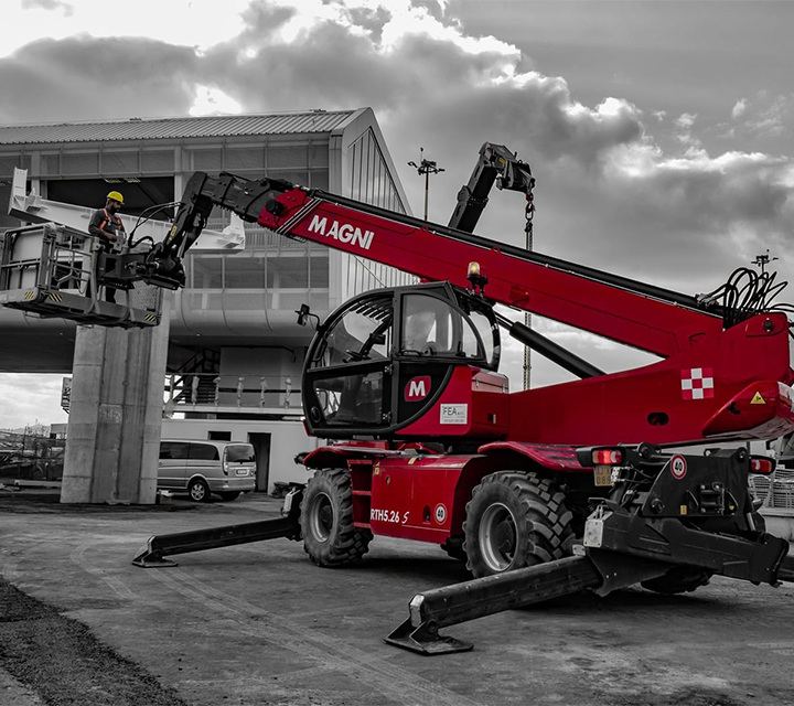 TELEHANDLERS DIESEL ROTATIVOS