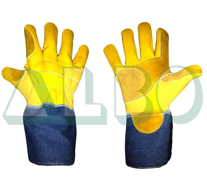 GUANTES Y MANDILES DE CUERO
