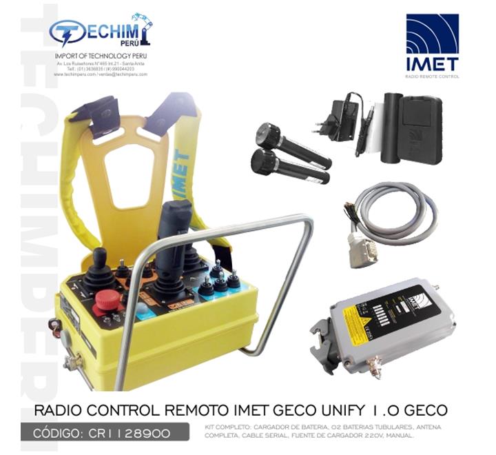 RADIO CONTROL REMOTO PARA PERFORACION DIAMANTINA