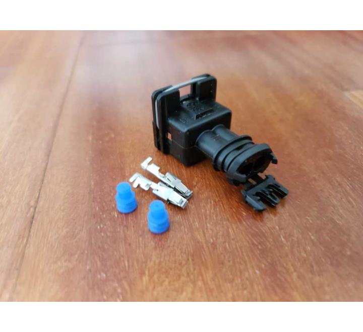 CONECTOR JUNIOR ESPECIAL DE 2 VIAS NEGRO
