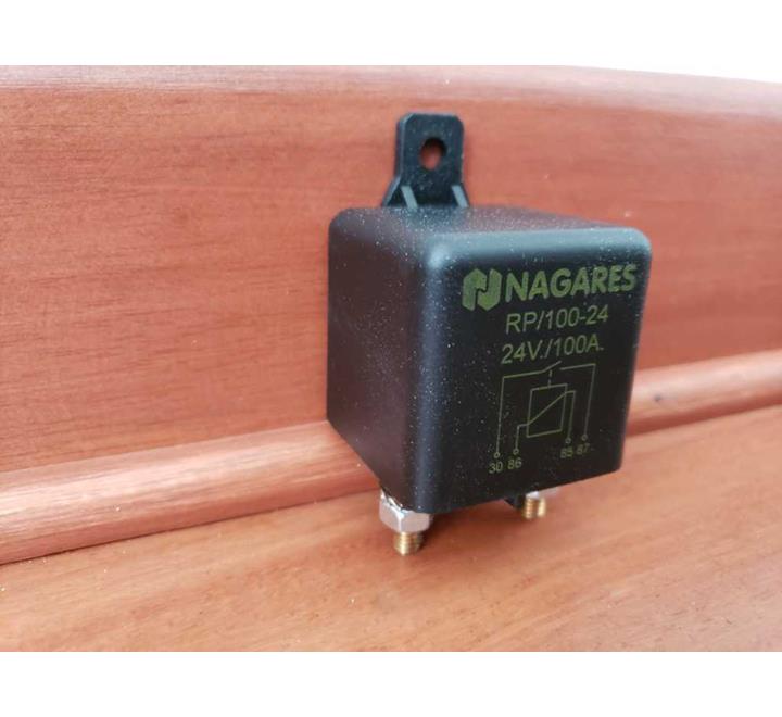 RELE PRINCIPAL DE 24VDC 100AMP. RP/100-24