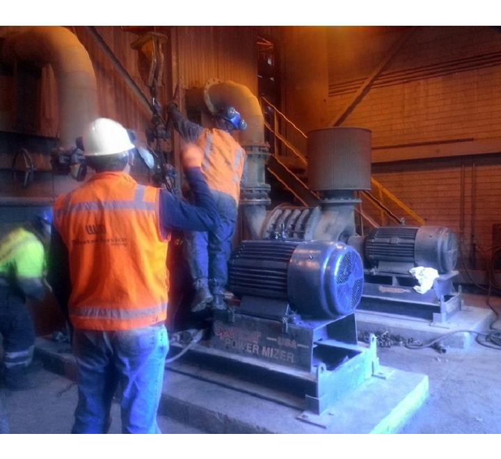 ASISTENCIA TÉCNICA PARA TRABAJOS DE REPARACIÓN EN CAMPO 4