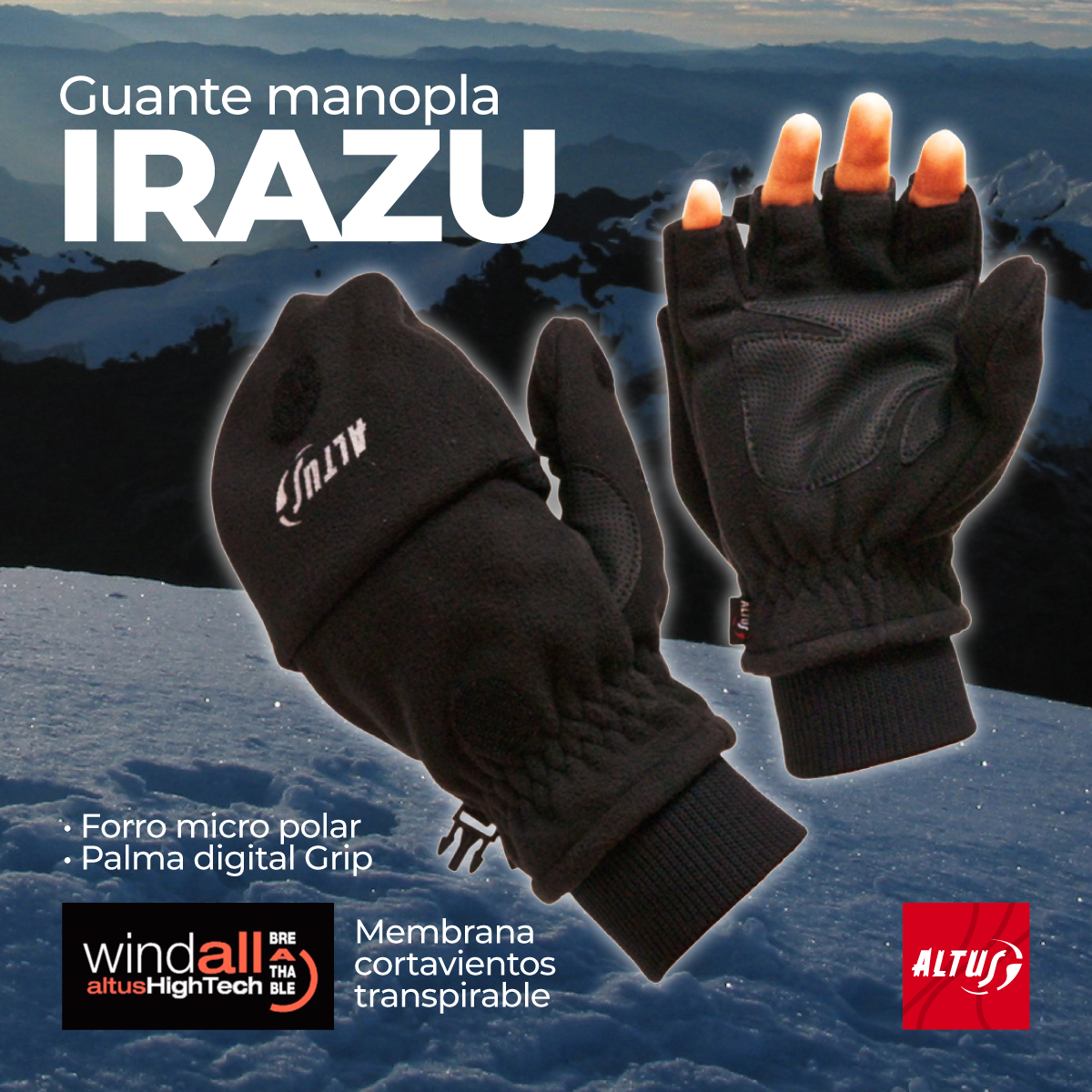 GUANTES POLAR TÉCNICO