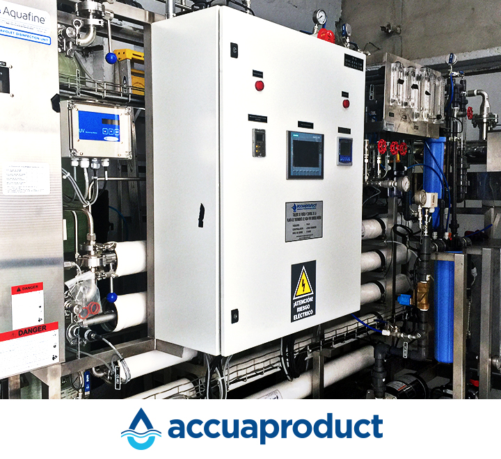 Osmosis Inversa Doble Paso para Generación de Agua Purificada –PW Para La Industria Farmacéutica