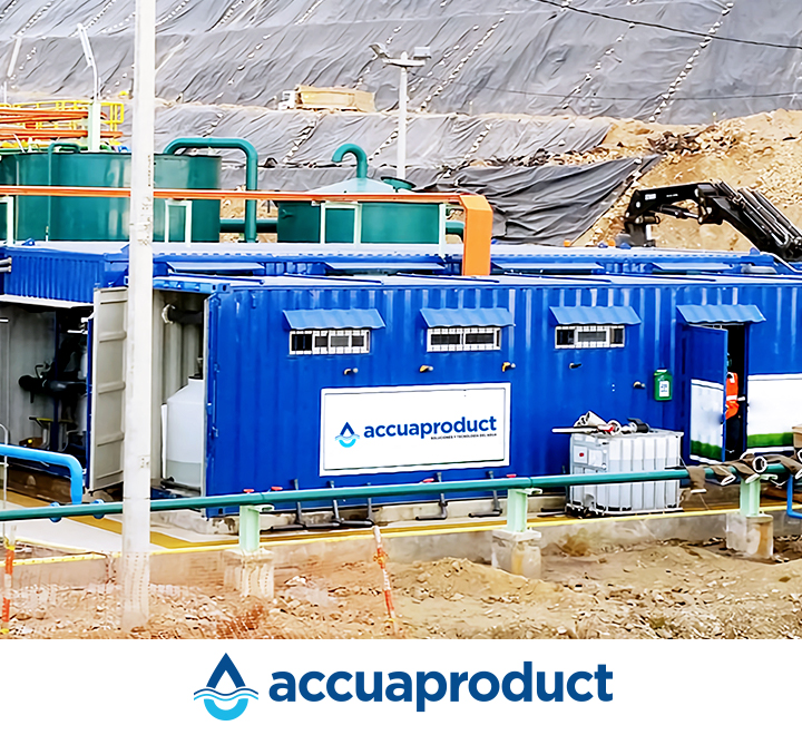 Dos Plantas de Tratamiento de Efluentes Industriales Mineros