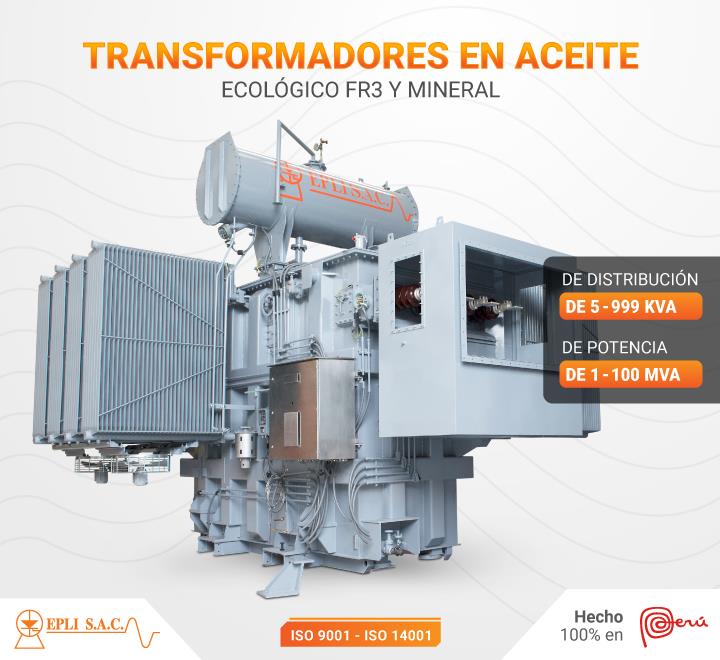 TRANSFORMADORES DE DISTRIBUCIÓN Y POTENCIA EN ACEITE ECOLÓGICO FR3 Y MINERAL