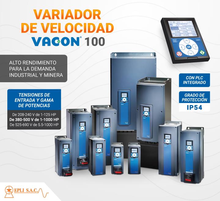 VARIADORES VACON 100
