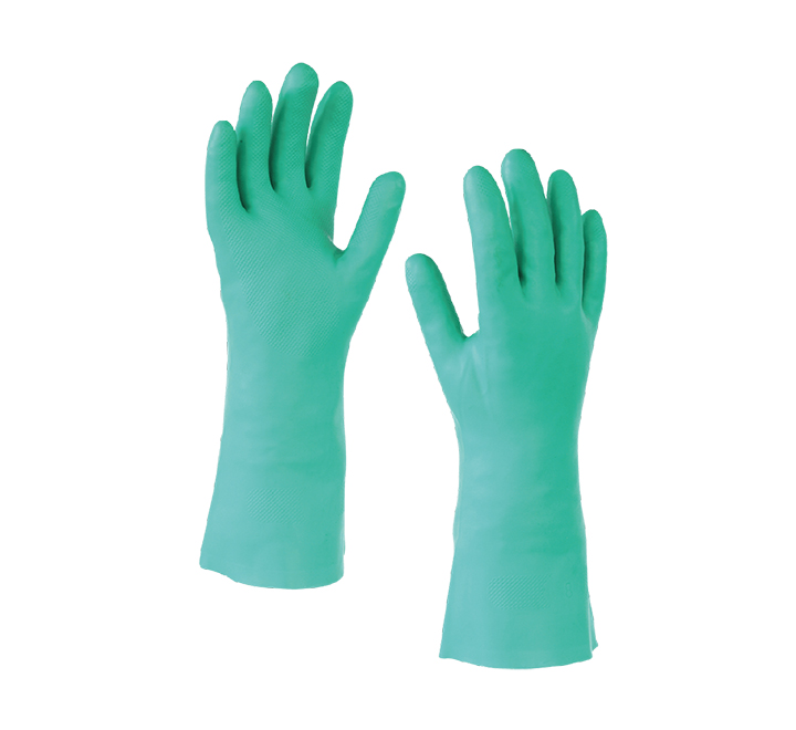 Guantes de nitrilo flocado 13"