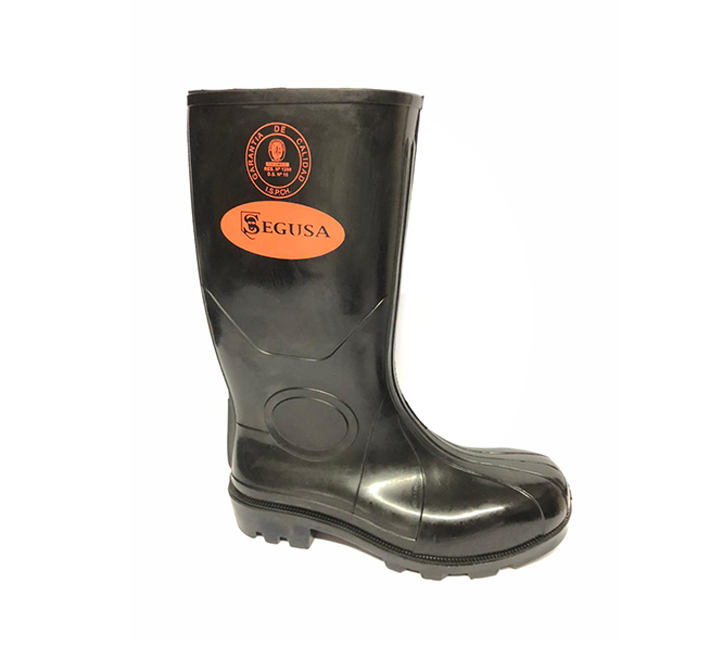 Bota RGBA de caucho con punta y plantilla
