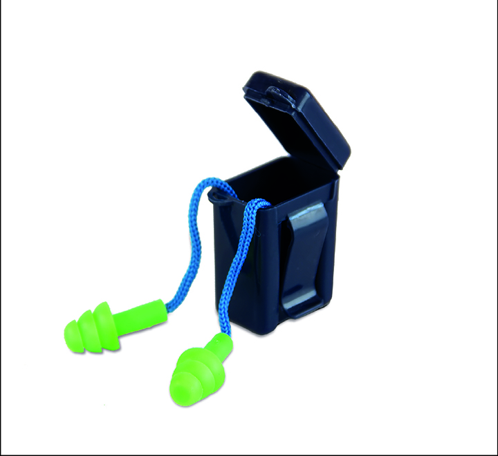 Tapón de oído con estuche silicona