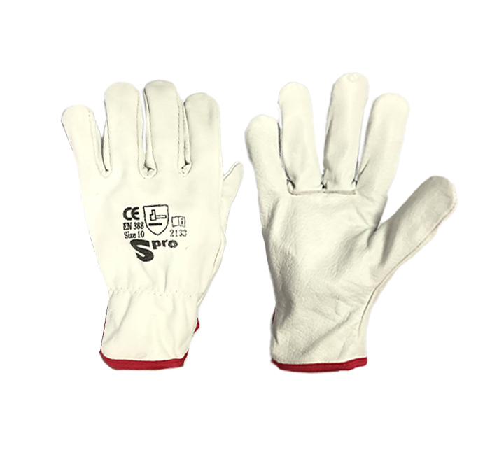 Guantes de badana