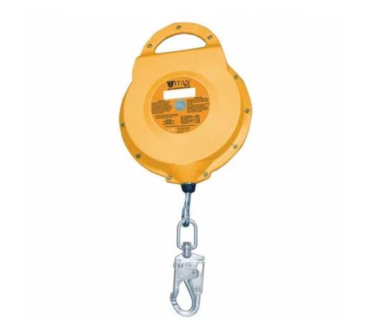 BLOQUE RETRACTIL GALVANIZADO 50PIES MODELO TITAN TR50-Z7/50FT