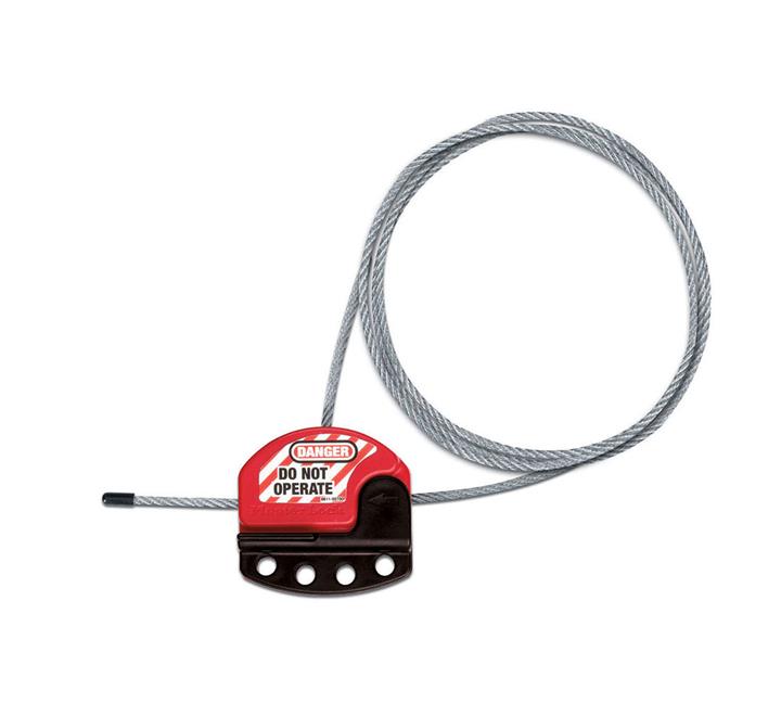 BLOQUEADOR CON CABLE AJUSTABLE CON REVESTIMIENTO CABLE DE 6PIES 1.83MTR MASTER LOCK S806