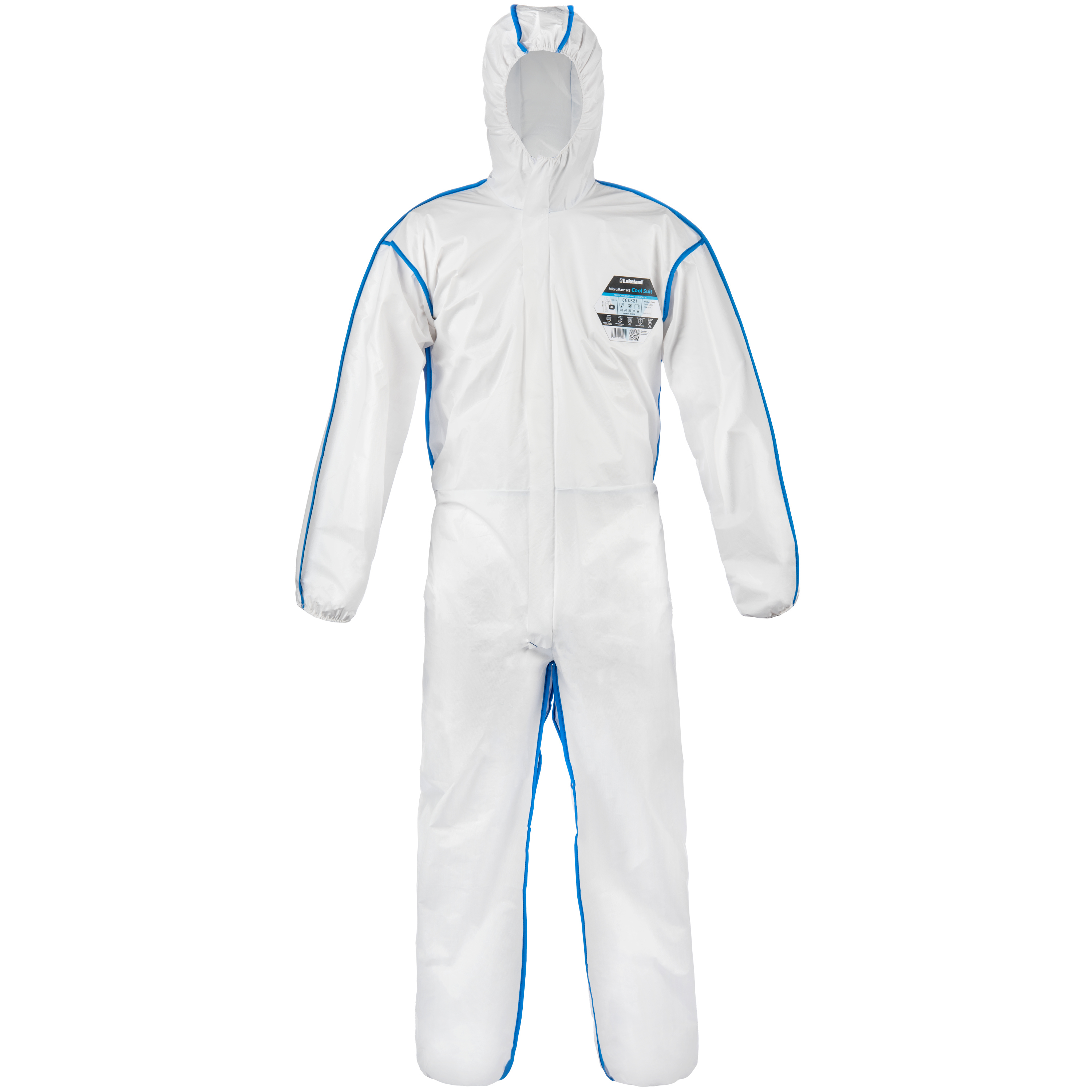 MAMELUCO DESCARTABLE C/CAPUCHA-ESPALDA RESPIRABLE LAKELAND EMNC428 