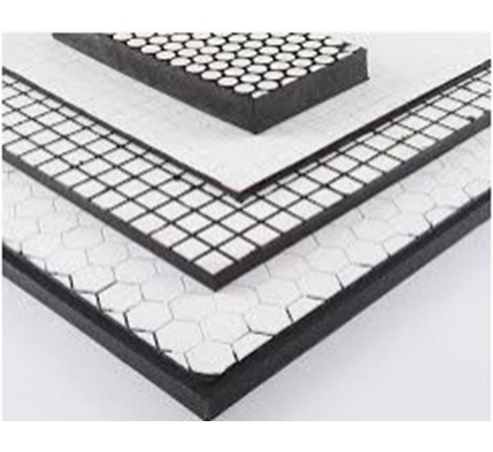 PLACAS DE CAUCHO CERAMICO