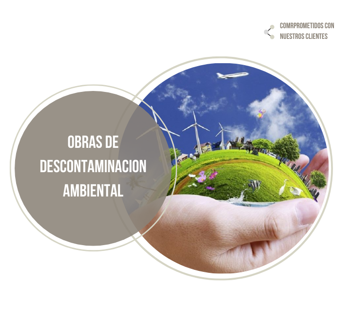 Obras de descontaminación ambiental