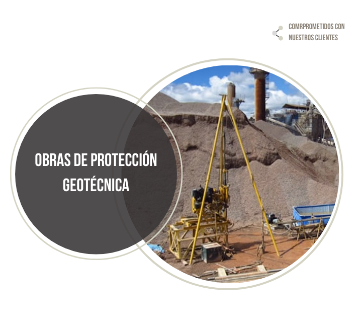 Obras de protección geotécnica