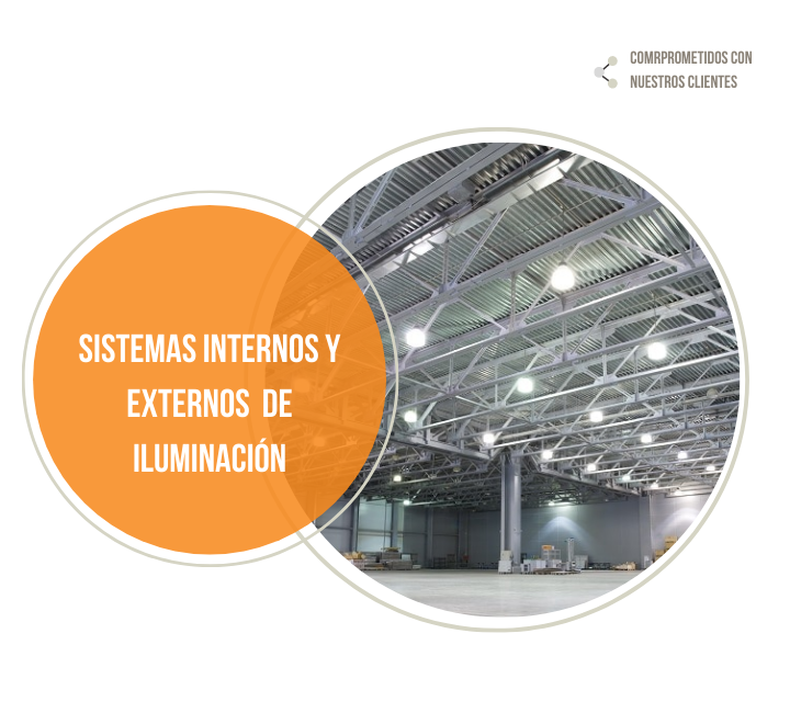 Sistemas internos y externos de iluminación